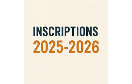 Informations inscriptions saison 2025/2026