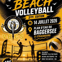 Tournoi BEACH Plan d'eau du Baggersee